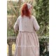 robe LISE coton Rayé rose Les Ours - 14