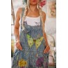 overalls Night Garden Benjamin in Washed Indigo Magnolia Pearl - 10