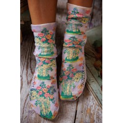 chaussettes Floral MP in Ditsy Magnolia Pearl - 1