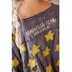 T-shirt Star Applique Viggo in Bravo Magnolia Pearl - 23