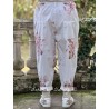 pants GASTON Flower print cotton poplin Les Ours - 9