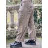 pantalon Provision in Teddy Check Magnolia Pearl - 3