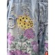 overalls Night Garden Benjamin in Washed Indigo Magnolia Pearl - 1