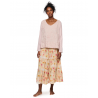 skirt 22263 GUDRUN Flower cotton voile Ewa i Walla - 11