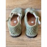 sandals ARIEL Olive crochet Les Ours - 4