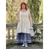 tunic 33393 FREJA Cream embroidered cotton voile Ewa i Walla - 14