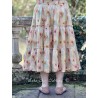 skirt 22263 GUDRUN Flower cotton voile Ewa i Walla - 3