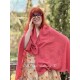 scarf 77610 JUDY Cerise gauze Ewa i Walla - 7