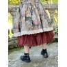 skirt 22121 Flower cotton brown Ewa i Walla - 6