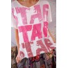 T-shirt Star Star Star in True Magnolia Pearl - 11