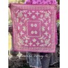 scarf Drori in Roza Magnolia Pearl - 8