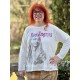 T-shirt Glitter Saint Viggo in True Magnolia Pearl - 1