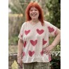 T-shirt Faded Heart in Bandana