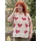 T-shirt Faded Heart in Bandana Magnolia Pearl - 2