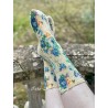 socks Floral Lil Dipper in Lisette Magnolia Pearl - 1