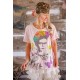 T-shirt Frida Art Is The Remedy in Lychee Blossom Magnolia Pearl - 2