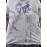 T-shirt Texas Cowboy in Carousel Magnolia Pearl - 14