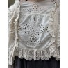 blouse Hermione in Moonlight Magnolia Pearl - 24