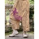 pantalon Dragon Embroidered Garcon in Marigold Magnolia Pearl - 2