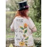 T-shirt Frida Art Is The Remedy in Lychee Blossom Magnolia Pearl - 3