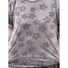 T-shirt Little Star Applique (2nd edition) in Evangeline Magnolia Pearl - 16