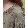 T-shirt Little Star Applique (2nd edition) in Evangeline Magnolia Pearl - 17