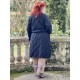 manteau Quilted Oro in Midnight Magnolia Pearl - 4