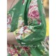 dress 55792 GRACE Green flower print cotton Size M Ewa i Walla - 17