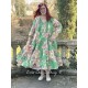 robe 55792 GRACE coton Vert à imprimé fleurs Taille M Ewa i Walla - 10