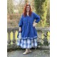 tunique 44892 BEATA coton Bleu Taille L Ewa i Walla - 16