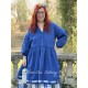 tunic 44892 BEATA Blue cotton Size L Ewa i Walla - 12