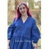 tunique 44892 BEATA coton Bleu Taille L Ewa i Walla - 5