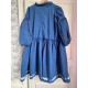 tunic 44892 BEATA Blue cotton Size L Ewa i Walla - 3