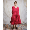 dress 55792 GRACE Cerise cotton Size M Ewa i Walla - 4