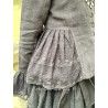 long jacket 66352 Vintage black linen Size XL Ewa i Walla - 25