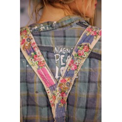 suspenders Shae in European Summer Magnolia Pearl - 1