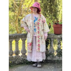 kimono Floral Patchwork Vijji in Wonderland Magnolia Pearl - 1