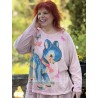 T-shirt My Pet Viggo in Azalea Dip Dye Magnolia Pearl - 2