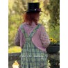 overalls Love in Uncle Joe's Plaid Magnolia Pearl - 6