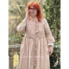 dress LUCETTE Pink embroidered cotton Les Ours - 1