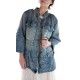 veste Love Militia Puff in Washed Indigo Magnolia Pearl - 8