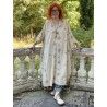 robe Tussar Eevie Kaftan in Provincial Magnolia Pearl - 13