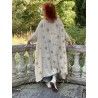 robe Tussar Eevie Kaftan in Provincial Magnolia Pearl - 16