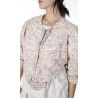 jacket Luiza in Durga Magnolia Pearl - 18