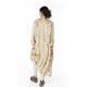 robe Tussar Eevie Kaftan in Provincial Magnolia Pearl - 22