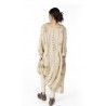 dress Tussar Eevie Kaftan in Provincial Magnolia Pearl - 22