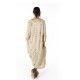 robe Tussar Eevie Kaftan in Provincial Magnolia Pearl - 26