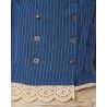 vest 33311 Pin stripe linen Ewa i Walla - 30