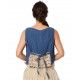 vest 33311 Pin stripe linen Ewa i Walla - 29