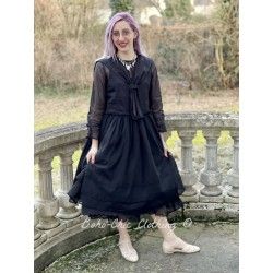 robe 55688 organdie Vintage black